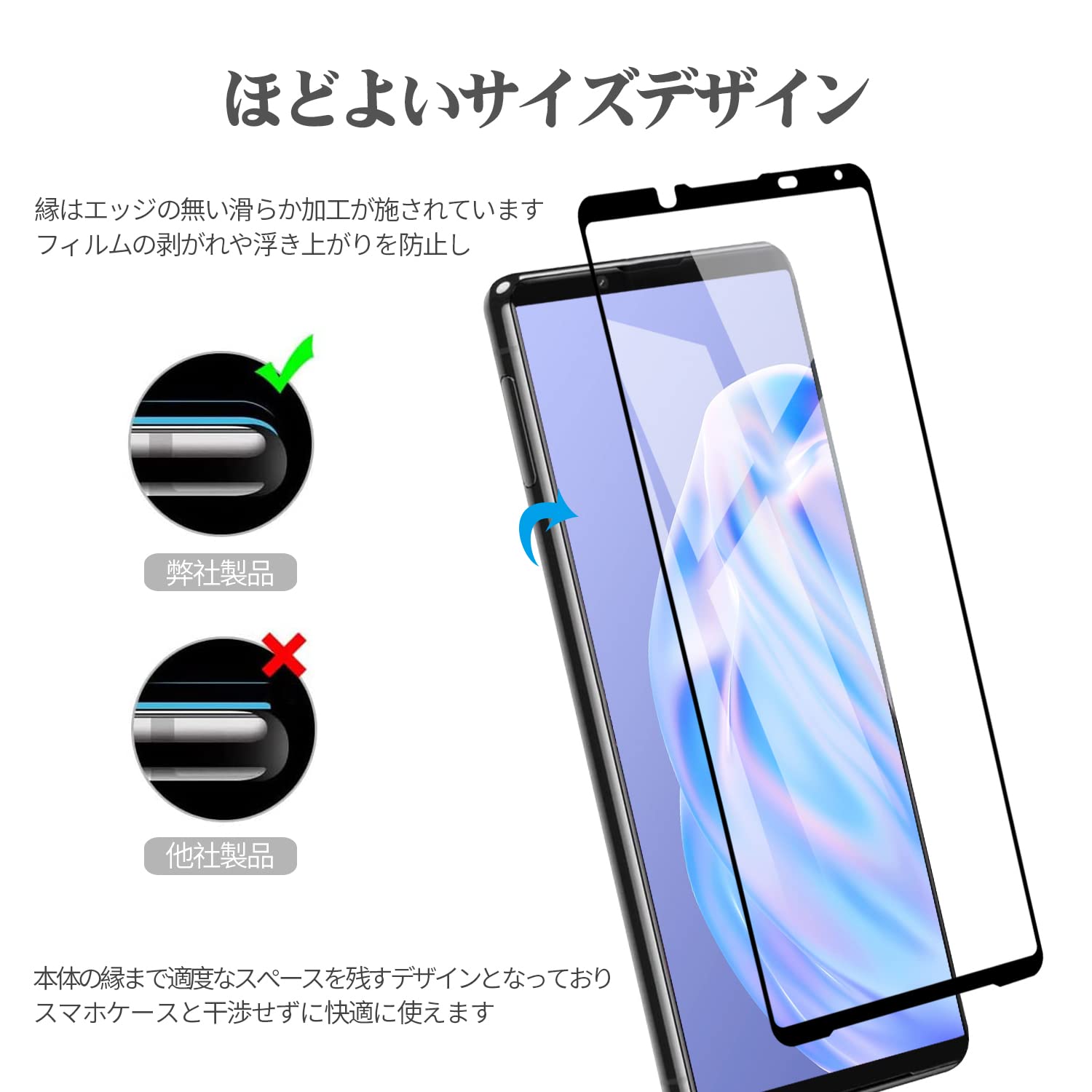 ほぼ無傷XPERIA 5 IV SOG09(K)液晶保護ガラス付 SIMフリー Amazon.co.jp: 【2枚入り】 Xperia 5 IV 用 ガラスフィルム 高透過率